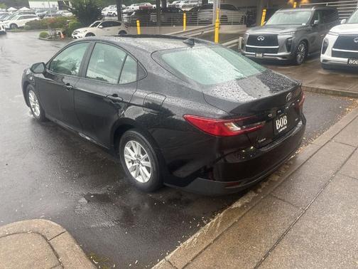 Midnight Black Metallic 2025 Toyota Camry LE
