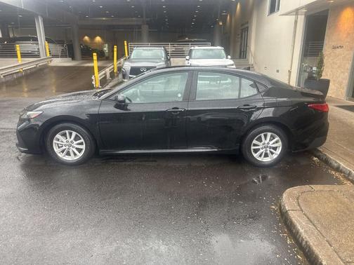 Midnight Black Metallic 2025 Toyota Camry LE