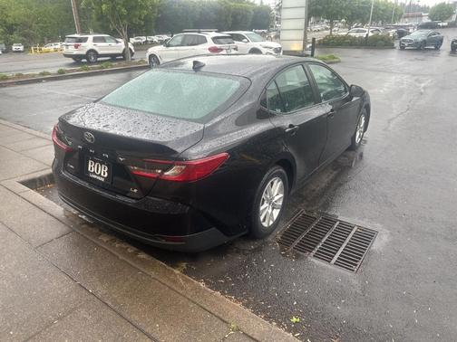 Midnight Black Metallic 2025 Toyota Camry LE