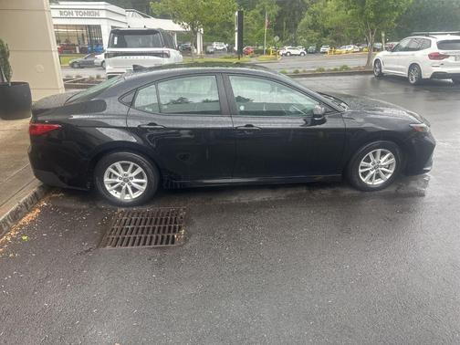 Midnight Black Metallic 2025 Toyota Camry LE