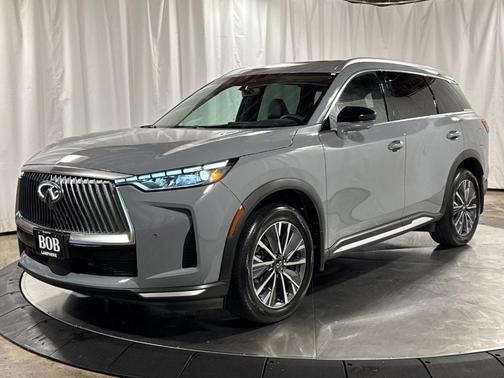 Harbor Gray 2026 INFINITI QX60 Luxe
