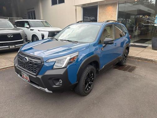 Geyser Blue 2023 Subaru Forester Wilderness
