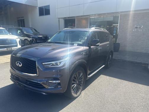 Anthracite Gray 2023 INFINITI QX80 PREMIUM SELECT