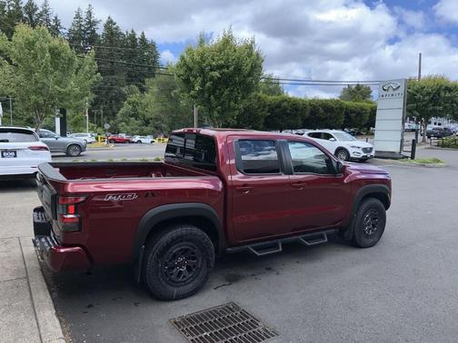 Cardinal Red Metallic 2025 Nissan Frontier PRO-4X