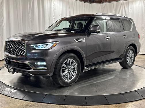 Anthracite Gray 2024 INFINITI QX80 Luxe