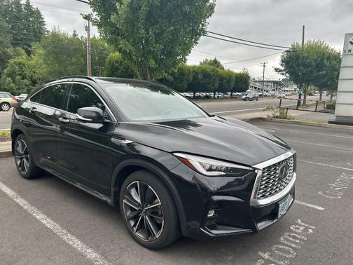 Black Obsidian 2023 INFINITI QX55 ESSENTIAL
