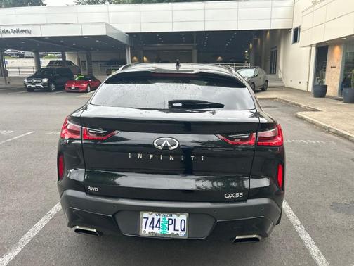 Black Obsidian 2023 INFINITI QX55 ESSENTIAL