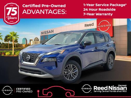Caspian Blue Metallic 2023 Nissan Rogue S