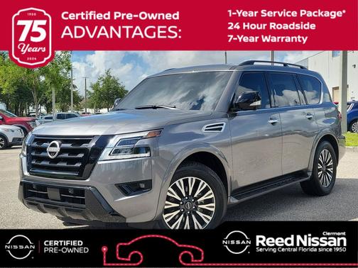 Gun Metallic 2024 Nissan Armada SL 2WD