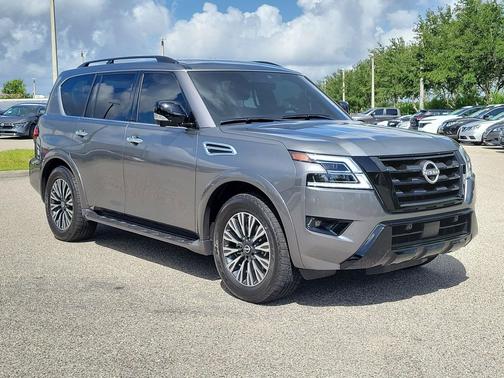 Gun Metallic 2024 Nissan Armada SL 2WD