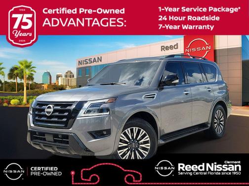 Gun Metallic 2024 Nissan Armada SL 2WD