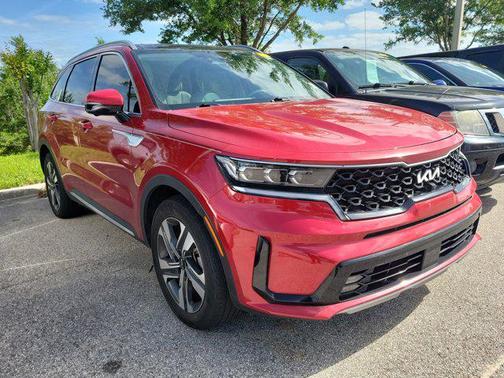 Runway Red 2023 Kia Sorento Hybrid SX Prestige
