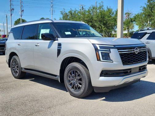 Brilliant Silver Metallic 2026 Nissan Armada SV