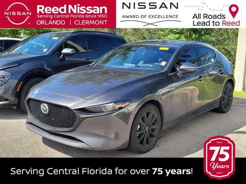 Machine Gray Metallic 2023 Mazda Mazda3 AWD w/Premium Package