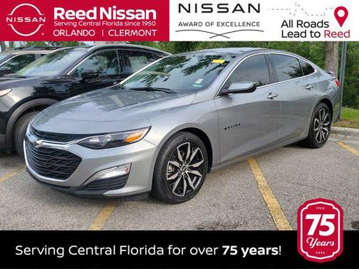 Sterling Gray Metallic 2023 Chevrolet Malibu FWD RS