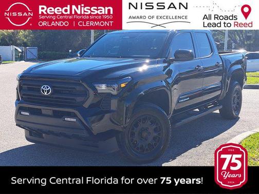 Black 2025 Toyota Tacoma SR5