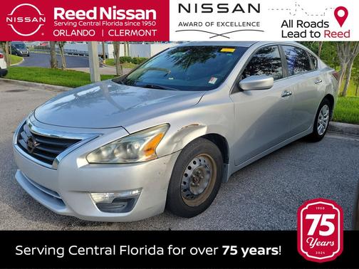 Brilliant Silver 2015 Nissan Altima 2.5 S
