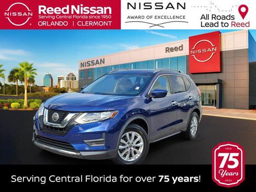 Caspian Blue Metallic 2019 Nissan Rogue SV
