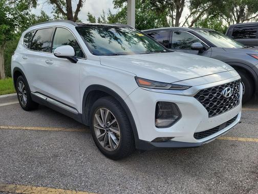 Quartz White 2020 Hyundai SANTA FE SEL 2.4