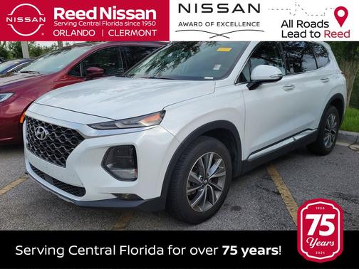 Quartz White 2020 Hyundai SANTA FE SEL 2.4