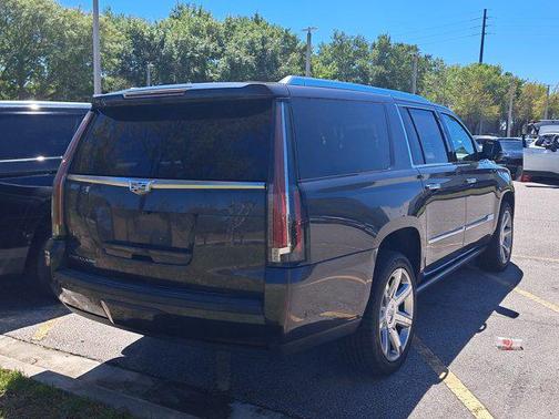Dark Granite Metallic 2017 Cadillac Escalade ESV Premium Luxury