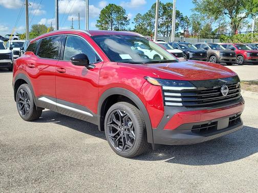 Scarlet Ember Tintcoat 2026 Nissan Kicks SR