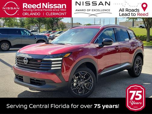 Scarlet Ember Tintcoat 2026 Nissan Kicks SR