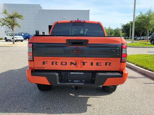 Afterburn Orange 2025 Nissan Frontier PRO-4X