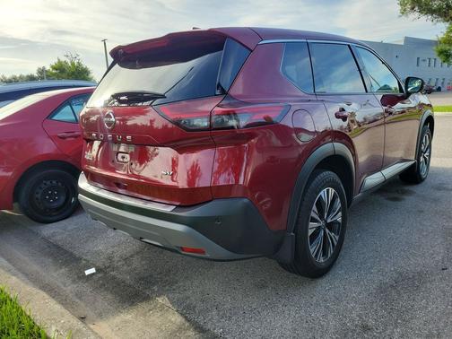 Scarlet Ember Tintcoat 2021 Nissan Rogue SV