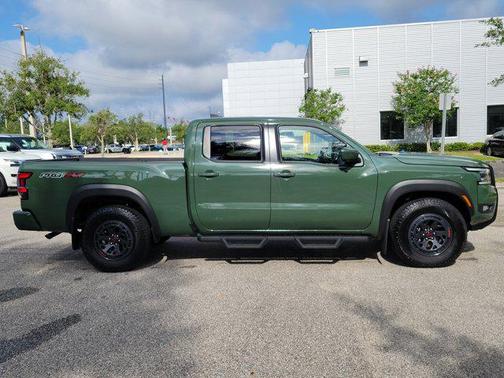 Tactical Green Metallic 2025 Nissan Frontier PRO-4X
