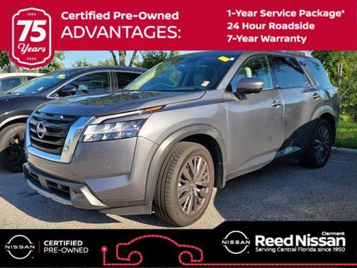 Gun Metallic 2023 Nissan Pathfinder SL 4WD