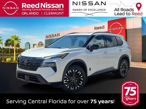 Everest White Pearl Tricoat 2026 Nissan Rogue Dark Armor