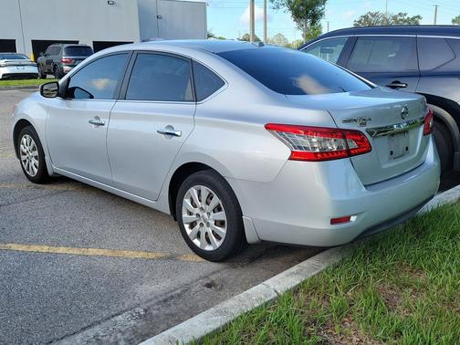Brilliant Silver 2015 Nissan Sentra SV