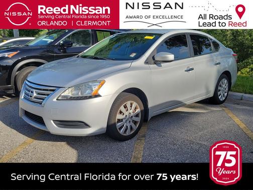 Brilliant Silver 2015 Nissan Sentra SV