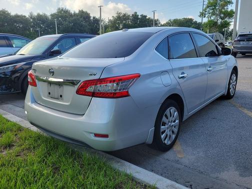 Brilliant Silver 2015 Nissan Sentra SV
