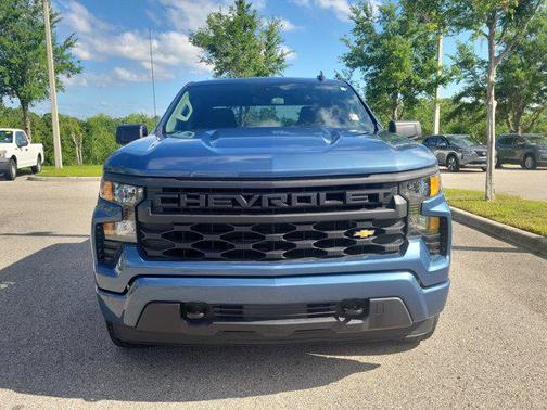 Lakeshore Blue Metallic 2024 Chevrolet Silverado 1500 Custom
