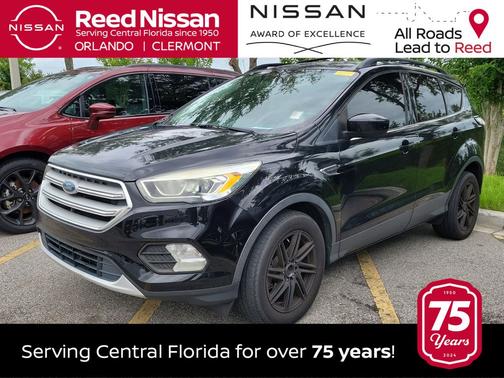 Shadow Black 2018 Ford Escape SEL