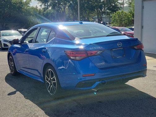 Electric Blue Metallic 2024 Nissan Sentra SR