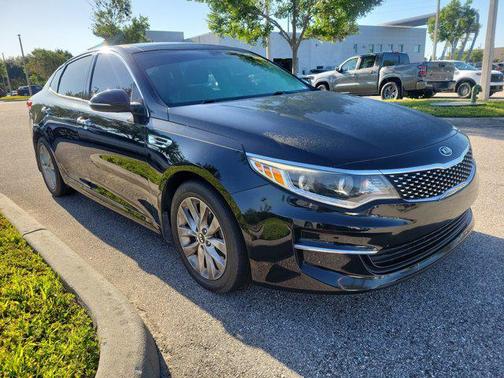 Ebony Black 2016 Kia Optima EX