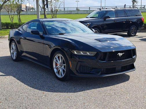 Shadow Black 2024 Ford Mustang GT Premium