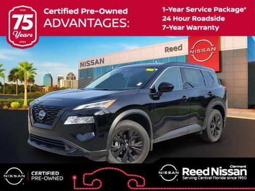Super Black 2023 Nissan Rogue SV