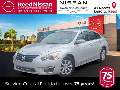 Brilliant Silver 2015 Nissan Altima 2.5 S