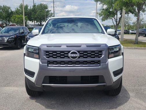 Glacier White 2026 Nissan Frontier SV