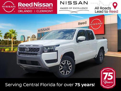 Glacier White 2026 Nissan Frontier SV