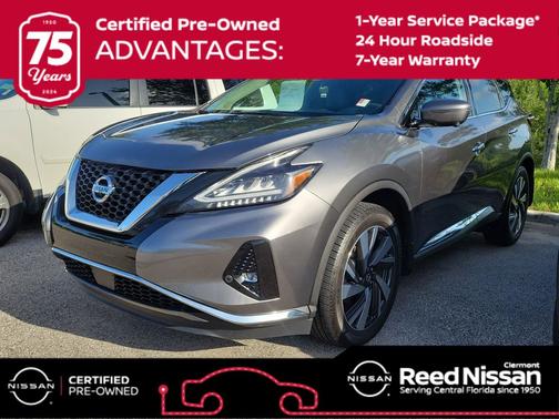 Gun Metallic 2022 Nissan Murano SL FWD