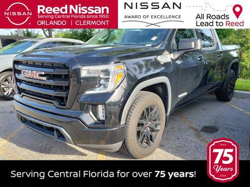 Onyx Black 2021 GMC Sierra 1500 Elevation