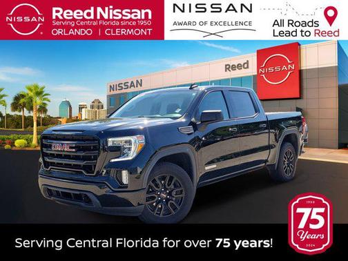 Onyx Black 2021 GMC Sierra 1500 Elevation