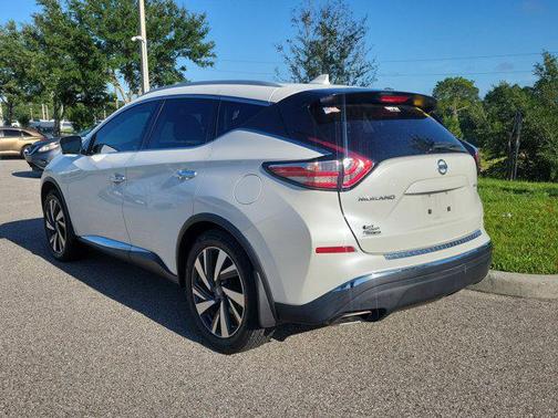 Pearl White 2018 Nissan Murano Platinum
