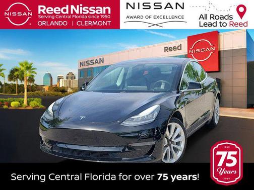 Solid Black 2020 Tesla Model 3 Standard Range Plus