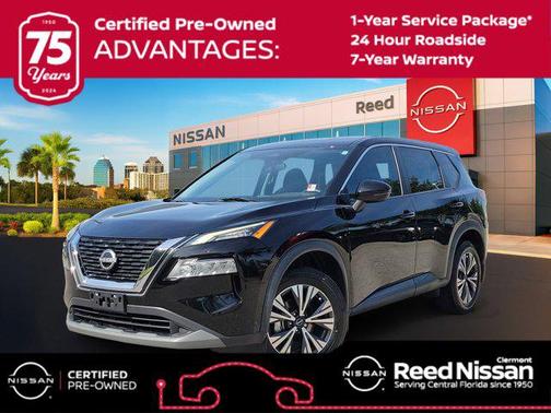 Super Black 2022 Nissan Rogue SV